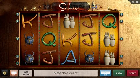 slot sahara gratis